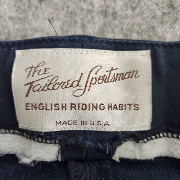 The Tailored Sportsman Equestrian English Riding Habits Pants Women's 36 Navy - Picture 6 of 14